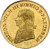 Obverse 1/2 Frederick D'or 1806 A