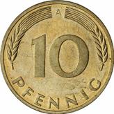 Obverse 10 Pfennig 1993 A