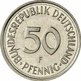 Obverse 50 Pfennig 1988 F