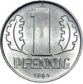 Obverse 1 Pfennig 1964 A