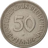 Obverse 50 Pfennig 1968 F