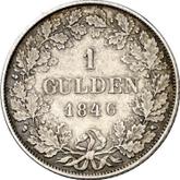 Reverse Gulden 1846