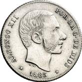 Obverse 20 Centavos 1883