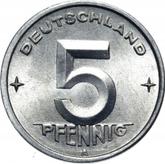 Obverse 5 Pfennig 1949 A