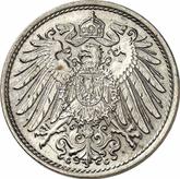 Reverse 10 Pfennig 1896 G