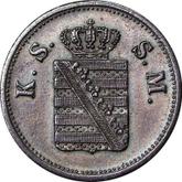 Obverse 2 Pfennig 1859 F