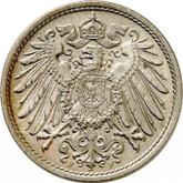 Reverse 10 Pfennig 1890 F