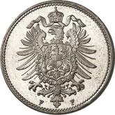 Reverse 10 Pfennig 1876 F