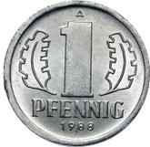 Obverse 1 Pfennig 1988 A