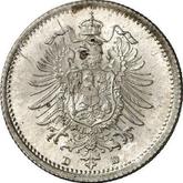Reverse 20 Pfennig 1875 D
