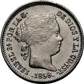 Obverse 1 Real 1858