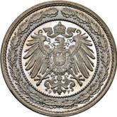 Reverse 20 Pfennig 1890 F