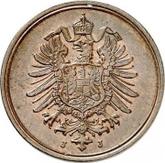 Reverse 1 Pfennig 1886 J
