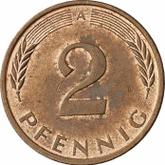Obverse 2 Pfennig 1993 A