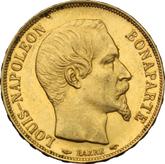Obverse 20 Francs 1852 A