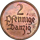 Reverse 2 Pfennig 1923