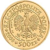 Obverse 500 Zlotych 2006 MW NR White-tailed eagle