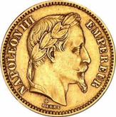 Obverse 20 Francs 1861 BB
