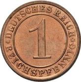 Obverse 1 Reichspfennig 1933 A