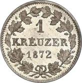 Reverse Kreuzer 1872