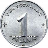 Obverse 1 Pfennig 1950 A