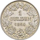 Reverse Gulden 1864