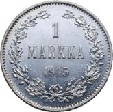 Reverse 1 Mark 1915 S