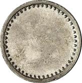 Reverse 20 Pennia 1866 Pattern
