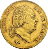 Obverse 40 Francs 1822 A
