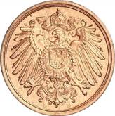 Reverse 1 Pfennig 1913 D
