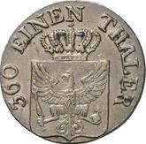 Obverse 1 Pfennig 1821 D