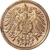 Reverse 1 Pfennig 1890 F