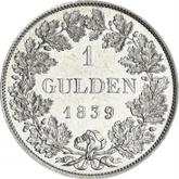 Reverse Gulden 1839