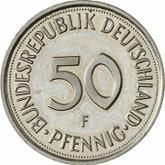 Obverse 50 Pfennig 1985 F