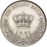 Reverse Gulden 1835 K