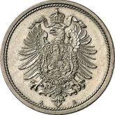 Reverse 10 Pfennig 1875 A