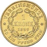 Reverse Krone 1859 A