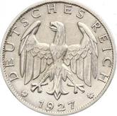 Obverse 1 Reichsmark 1927 A
