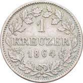Reverse Kreuzer 1864