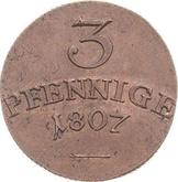 Reverse 3 Pfennig 1807