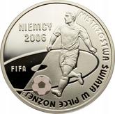 Reverse 10 Zlotych 2006 MW UW The 2006 FIFA World Cup. Germany
