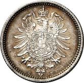 Reverse 50 Pfennig 1876 E