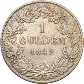 Reverse Gulden 1842