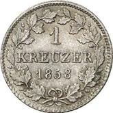 Reverse Kreuzer 1858