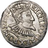 Obverse 3 Groszy (Trojak) 1595 IF Wschowa Mint