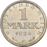 Reverse 1 Mark 1924 F