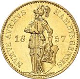 Obverse Ducat 1857