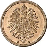Reverse 1 Pfennig 1874 B