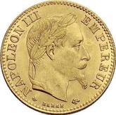 Obverse 10 Francs 1862 A