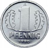 Obverse 1 Pfennig 1990 A